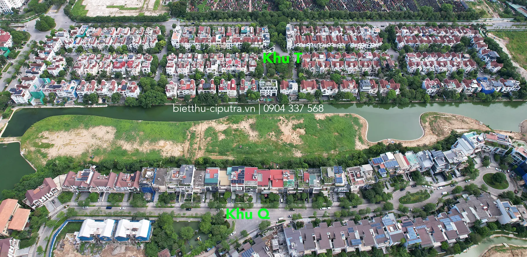 Giá biệt thự Ciputra khu T