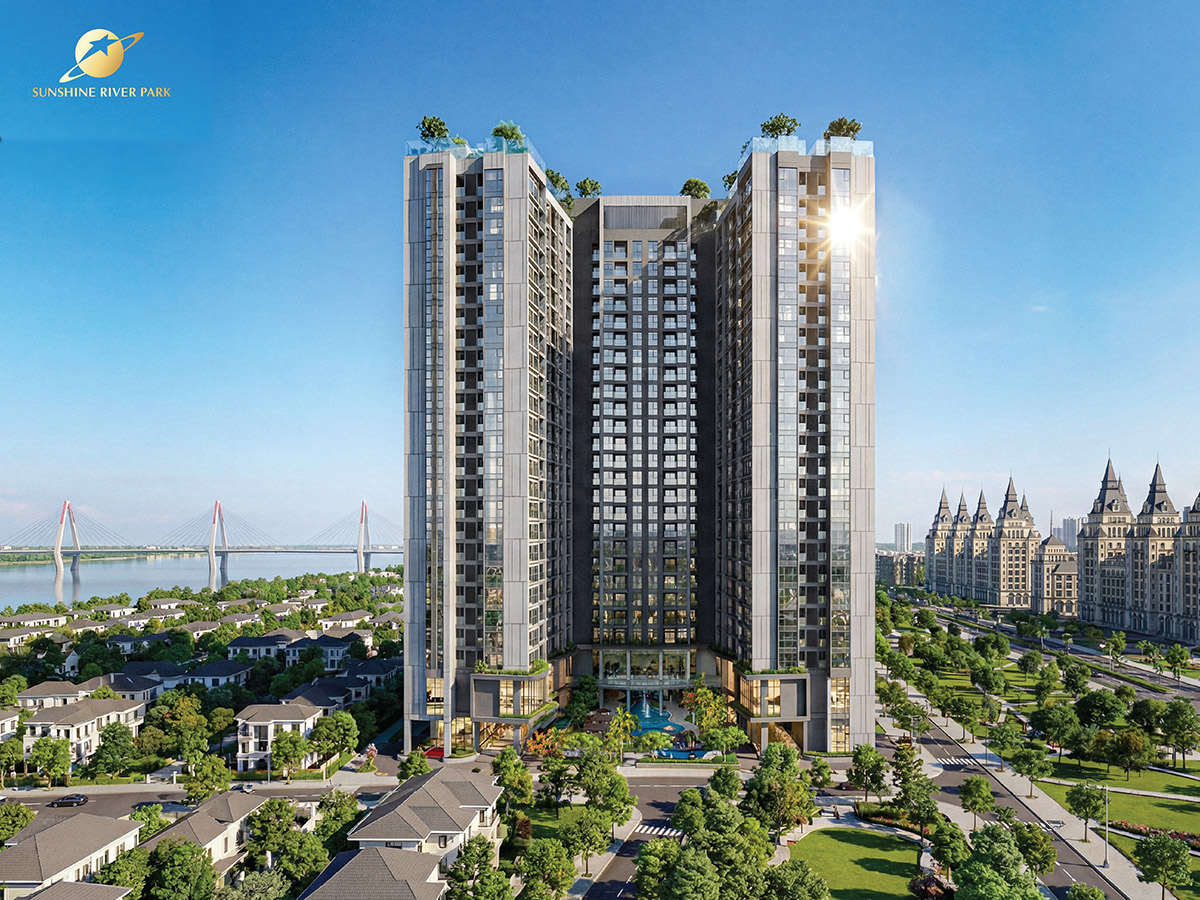 Sunshine River Park: Tổ hợp căn hộ chung cư cao cấp bên dòng Sông Hồng