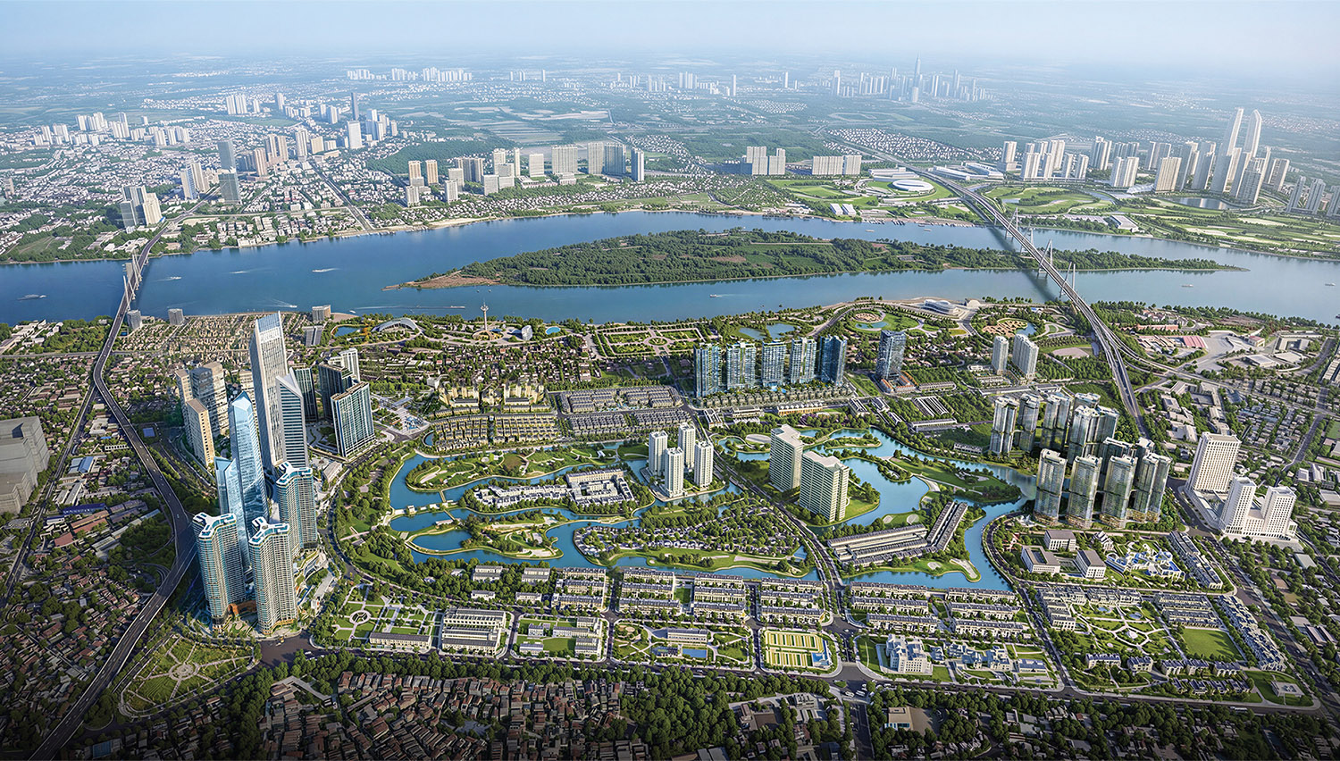 Tổng thể khu đô thị Ciputra